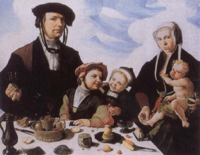 Family portrait, Maerten Jacobsz van Heemskerck
